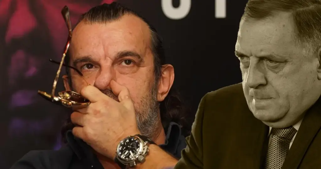 Aca Lukas i Milorad Dodik