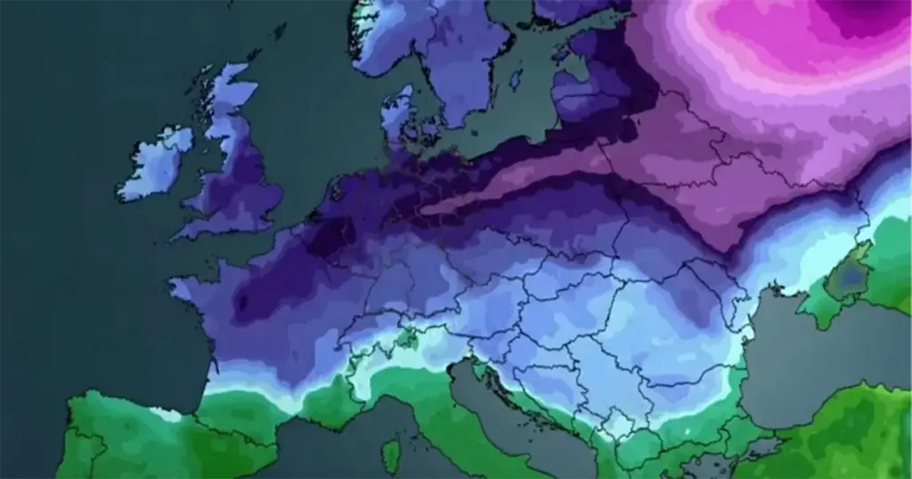 Hladni val stiže u Evropu