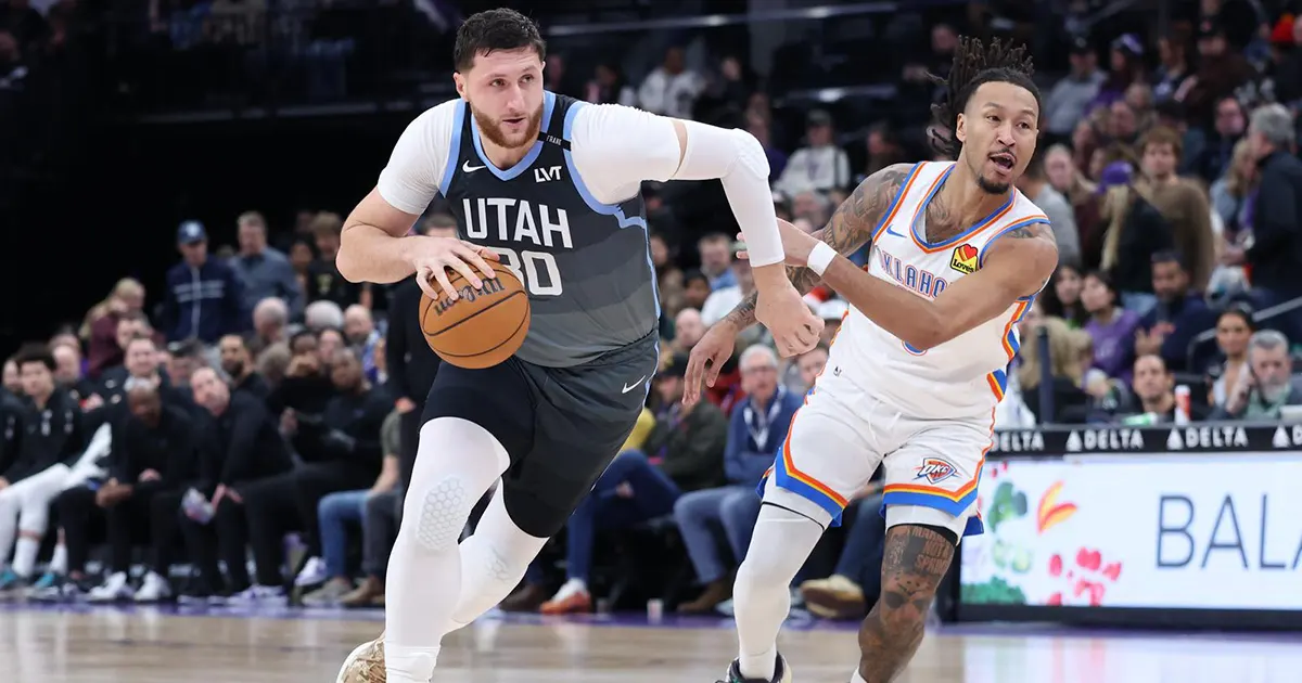 Jusuf Nurkić na utakmici protiv Oklahome