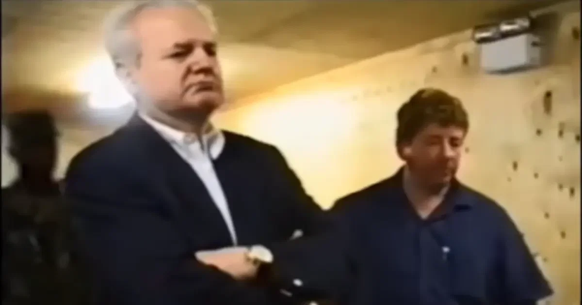 Slobodan Milošević i Kevin Curtis