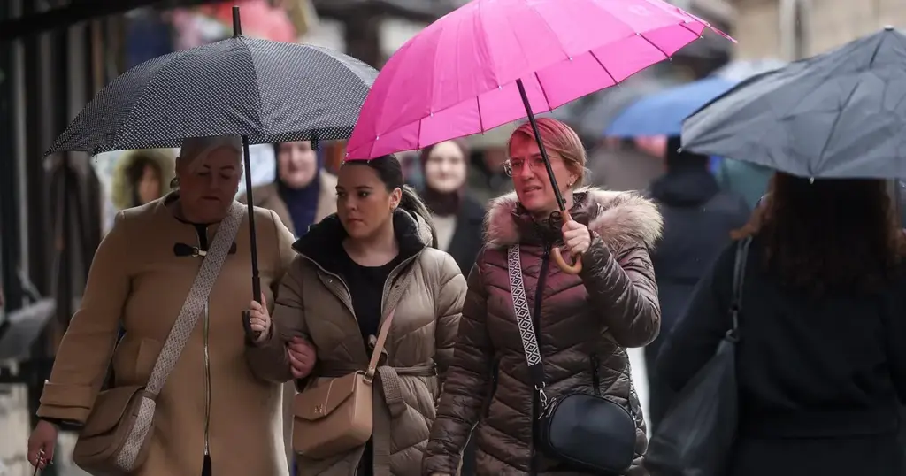 kiša u sarajevu prognoza vrijeme