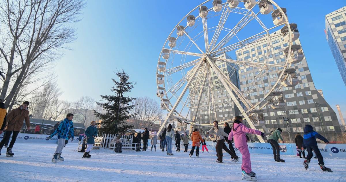 Klizalište u Vilsonovom šetalištu