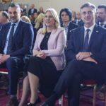 Elmedin Konaković, Željka Cvijanović i Andrej Plenković