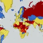 Mapa rizičnih zemalja