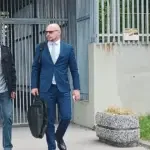 Miodrag Malić (lijevo) s braniocem Milanom Petkovićem