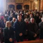 Misa božićnog bdijenja u katedrali Srca Isusova u Sarajevu