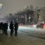 Moskva u mraku nakon napada