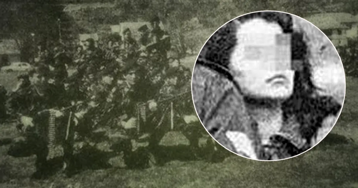 Jedinica "Zulfikar" (u krugu Nada Radovan Tomanić)