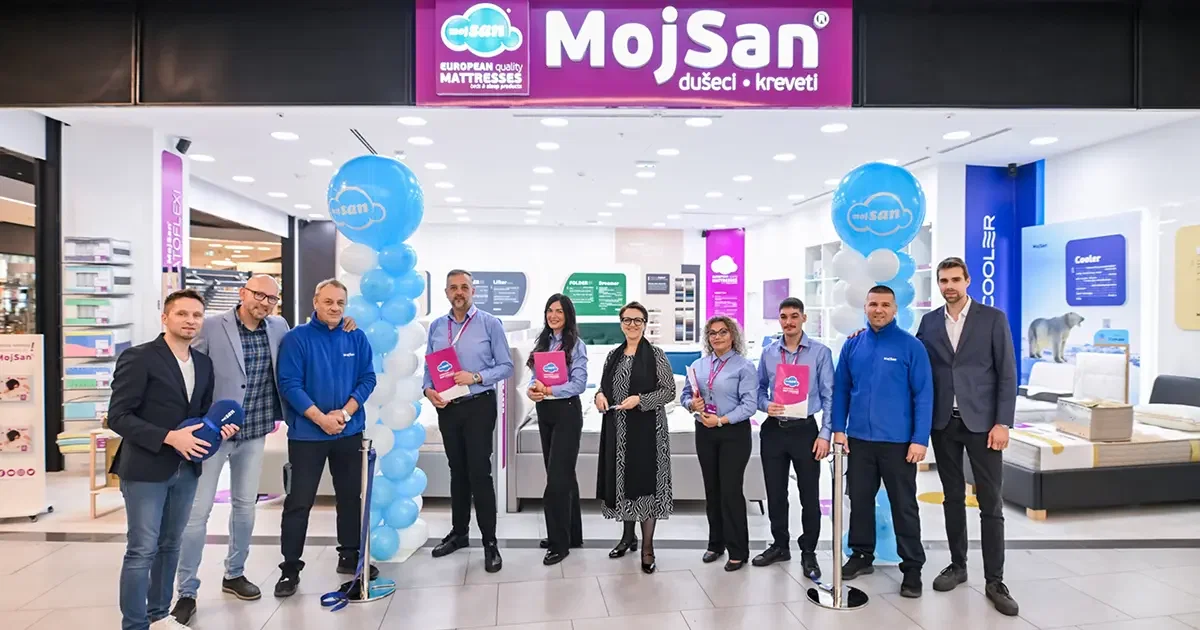 MojSan otvorio lanac maloprodajnih objekata u Beogradu