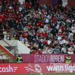 Navijači Veleža na stadionu Rođeni