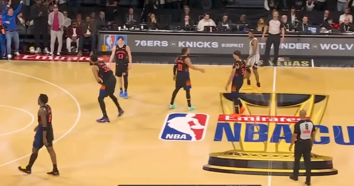 Košarkaši New York Knicksa osvojili ovogodišnji NBA kup