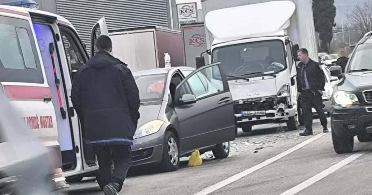 Teška saobraćajna nesreća kod Mostara