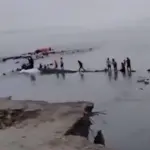 Klizište potopilo usidrene brodove