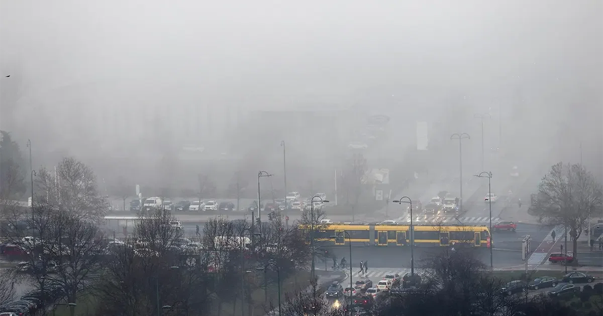 I ovog jutra, Sarajevo se probudilo u smogu