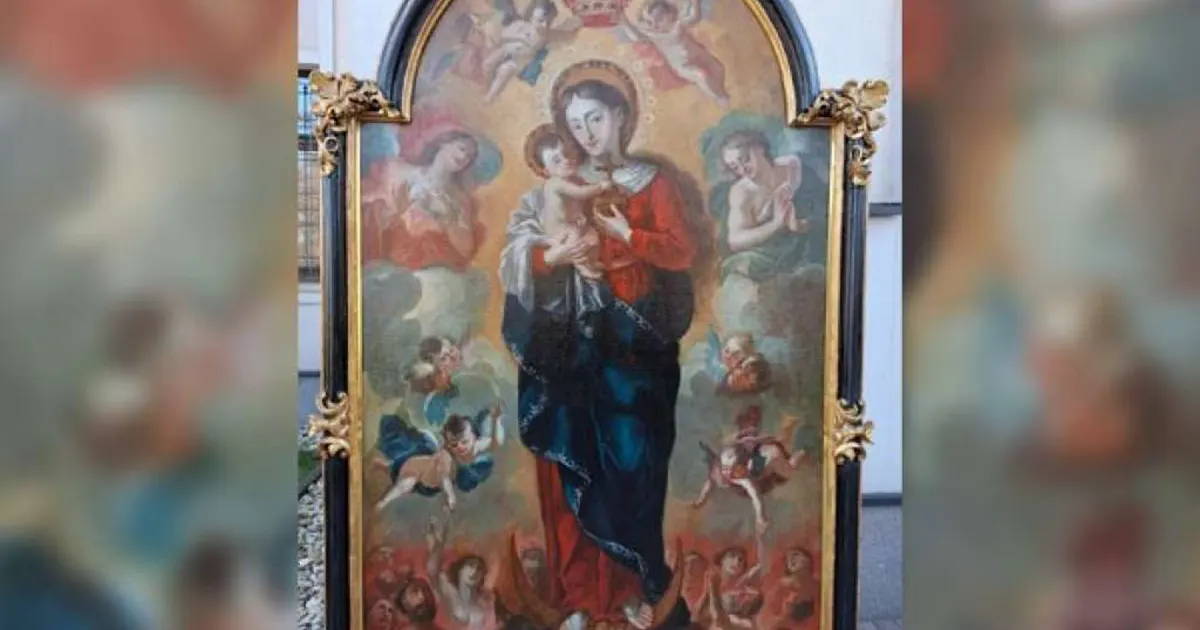 U Muzej Franjevačkog samostana Tolisa kod Orašja vraćena vrijedna slika iz 18. stoljeća
