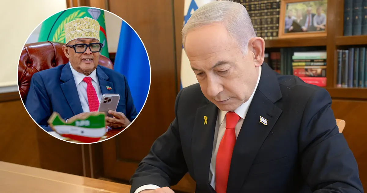 Netanyahu saopštio je da Izrael zvanično priznaje Republiku Somalilend