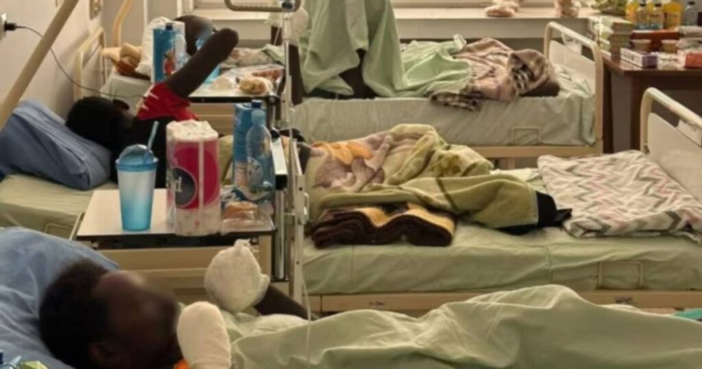 sudanci migranti amputirci