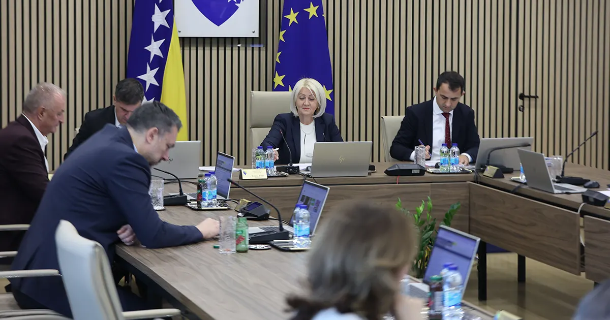 Sjednica Vijeća ministara BiH