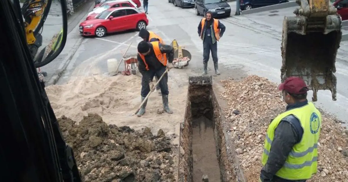 Radovi na vodovodnoj mreži