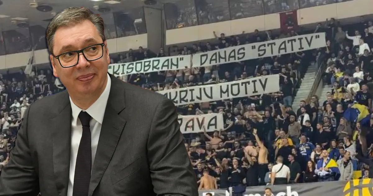 Vučić reagovao na poruku bh. navijača iz Skenderije