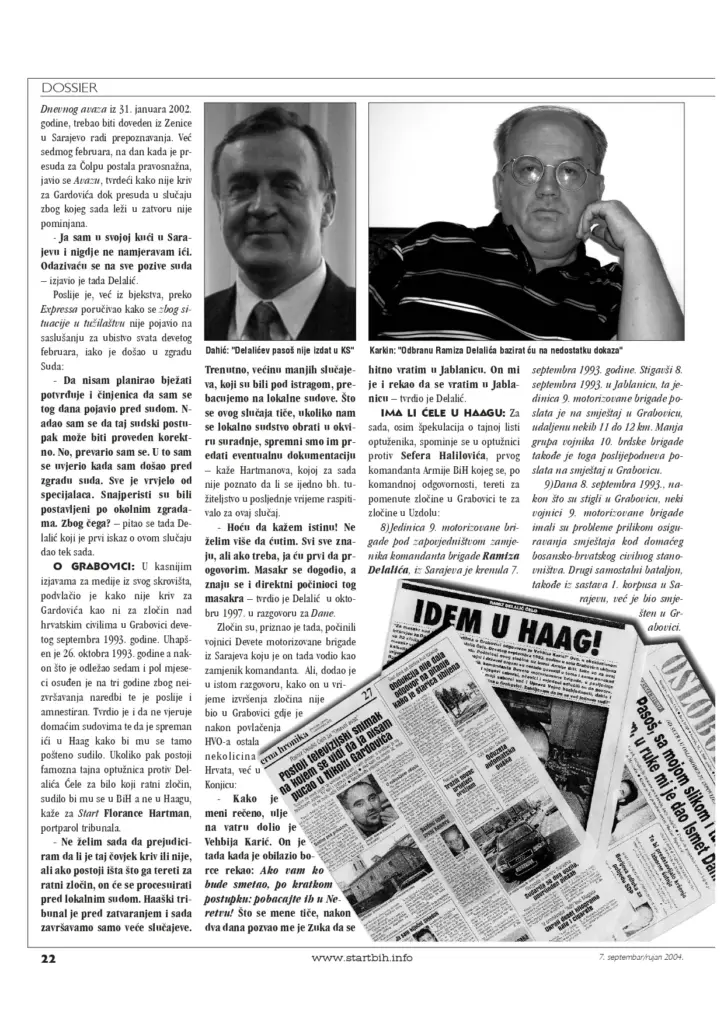 Tekst Starta iz septmbra 2004. godine