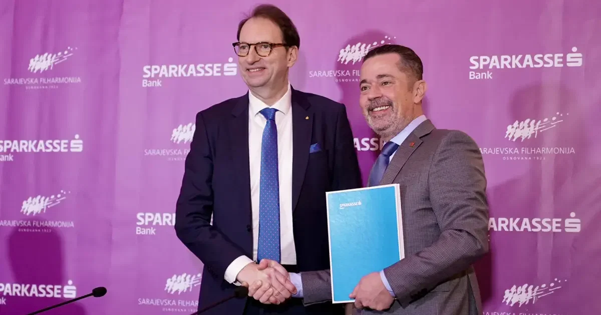 Sparkasse Bank BiH glavni pokrovitelj Sarajevske filharmonije