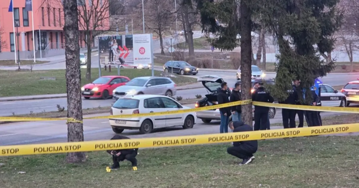Mjesto napada u centru Tuzle