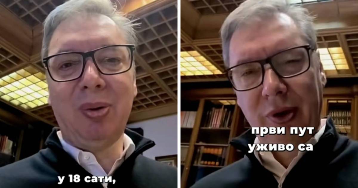 Aleksandar Vučić TikTok