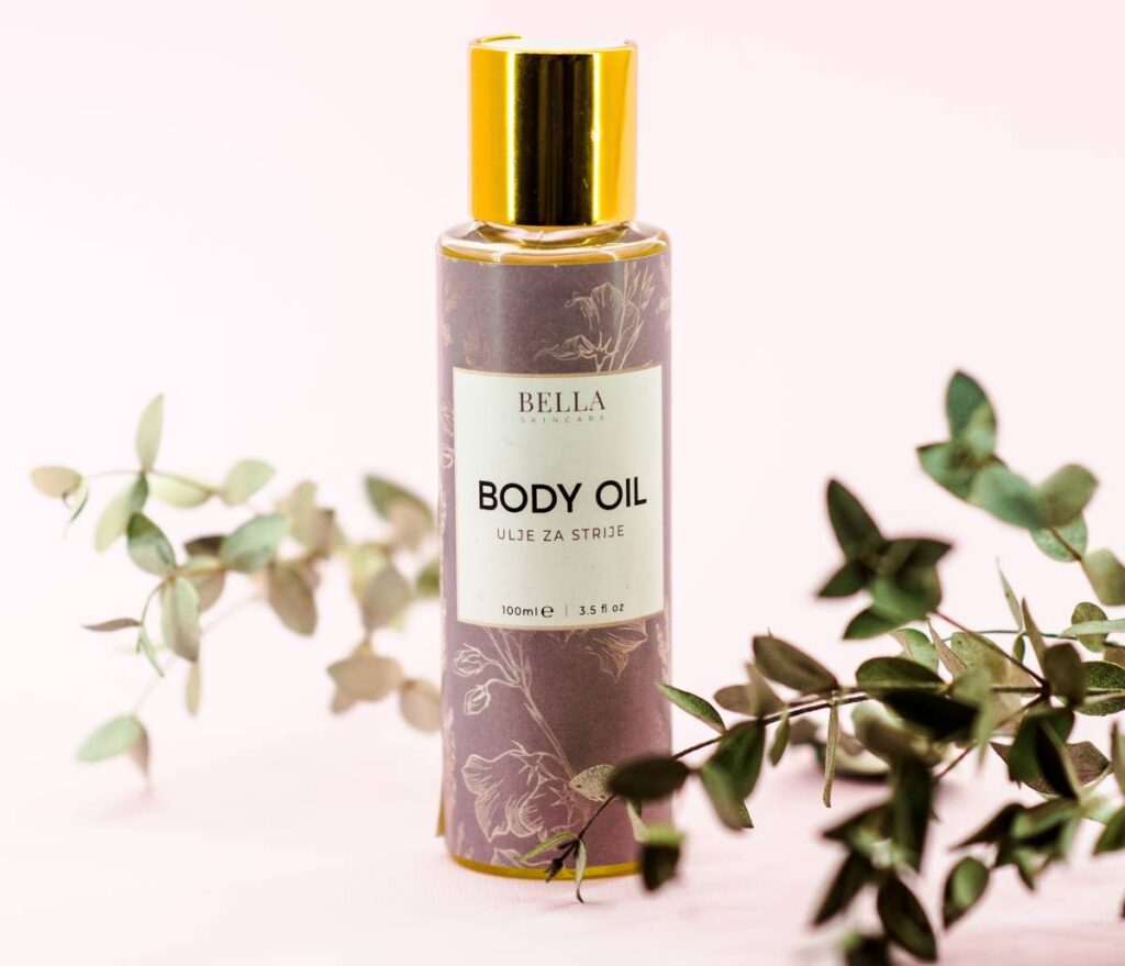 bella body oil