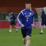 Bojan Nastić u reprezentativnom dresu
