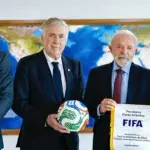 Brazilska delegacija s Infantinom