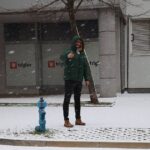 Snijeg pao u Mostaru