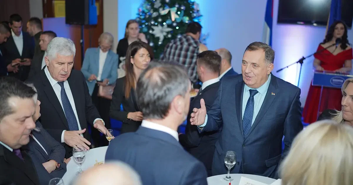 Dodik i Čović na proslavi