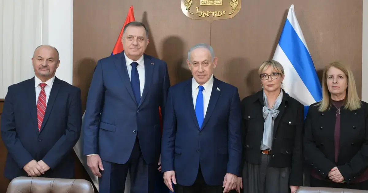 Dodik i Trišić-Babić s Netanyahuom