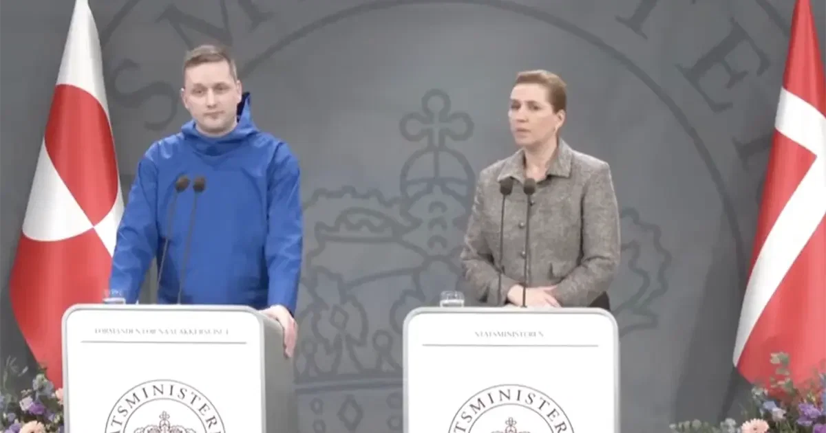 Premijer Grenlanda i premijerka Danske