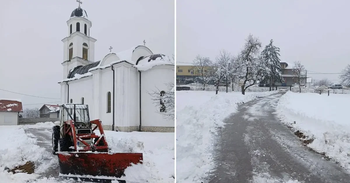 Ibro očistio put i portu hrama