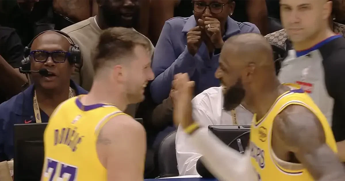Luka Dončić i Lebron James