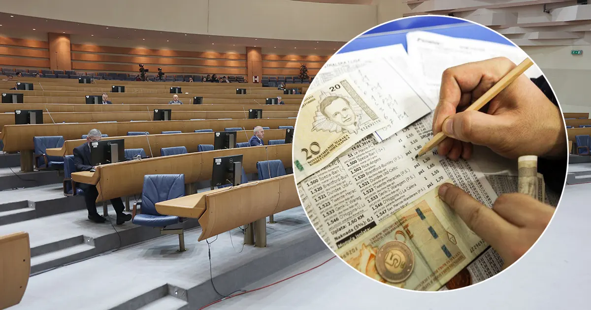 kladjenje parlament