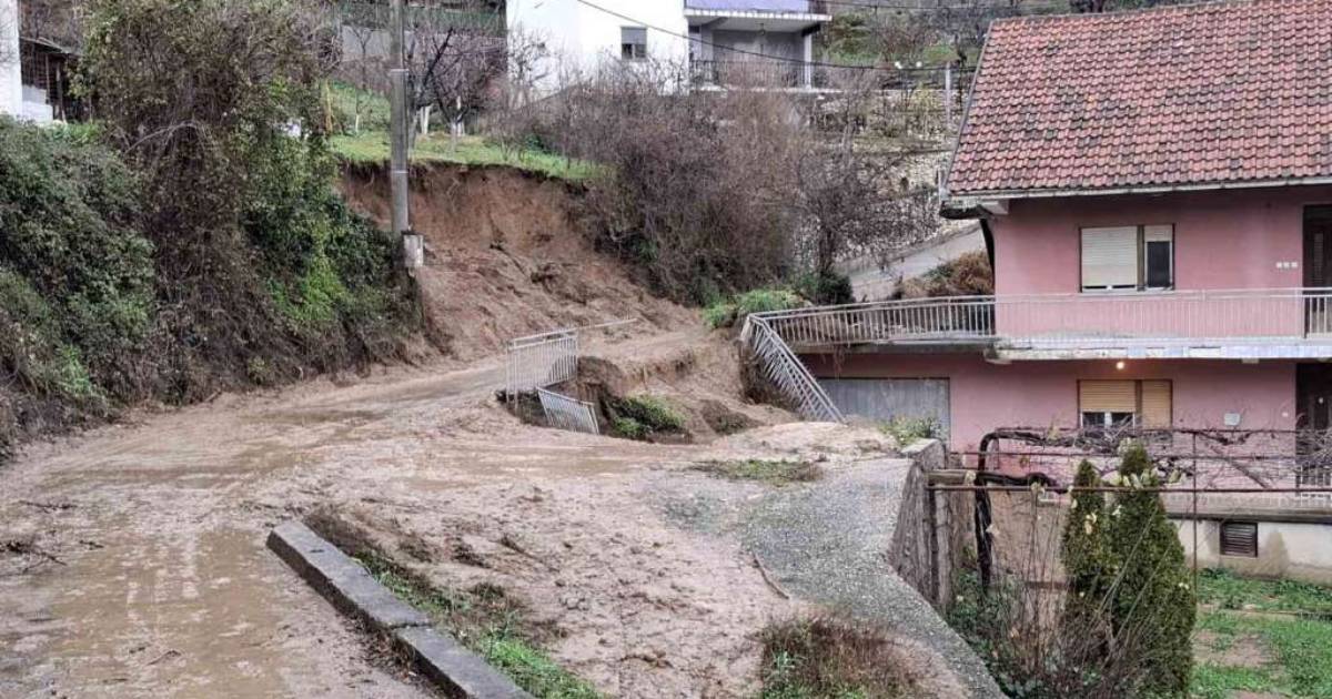 Klizište u naselju CIm u Mostaru