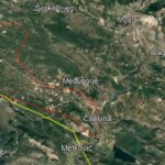 Satelitsko snimanje na području rijeke Trebižat zbog mogućih poplava