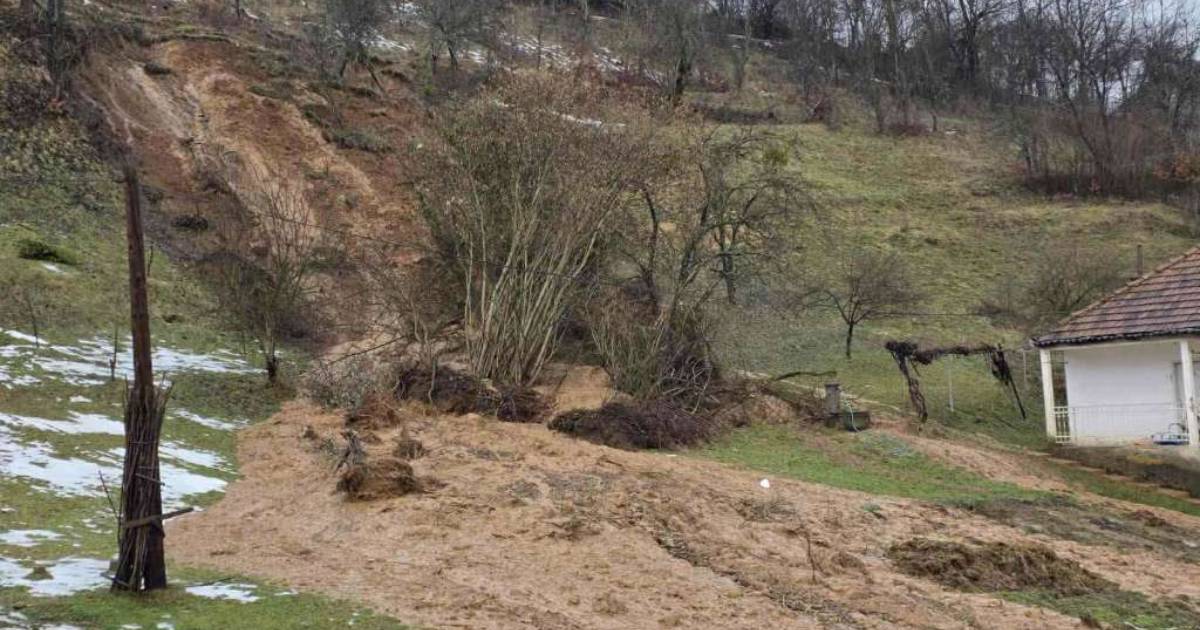 Klizište u Goraždu