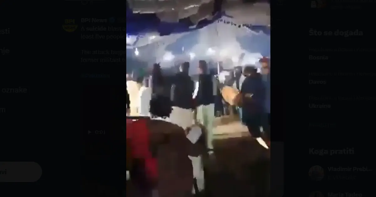 Bombaš samoubica raznio se na svadbi u Pakistanu