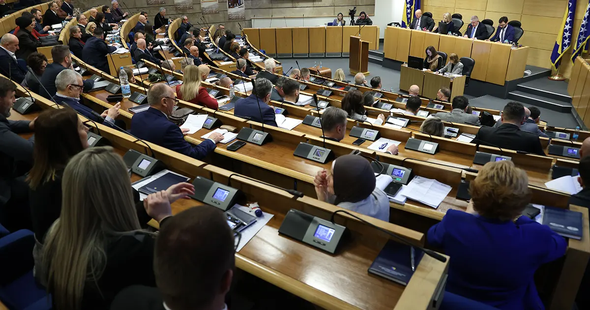 Zasjedanje Parlamenta FBiH