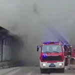 Veliki požar u industrijskoj zoni u Novom Pazaru