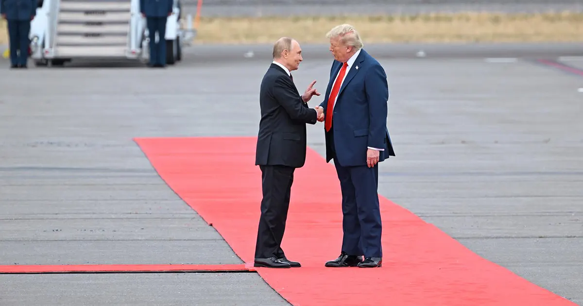 Vladimir Putin i Donald Trump na Aljasci 2025. godine