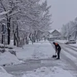 Snijeg na ulicama Sarajeva
