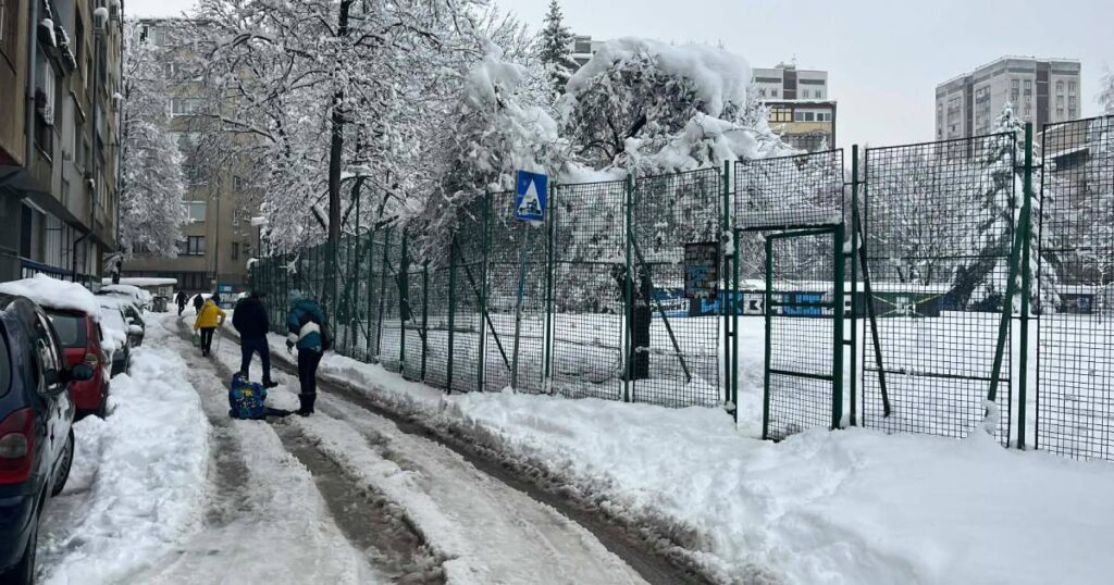snijeg grbavica sarajevo
