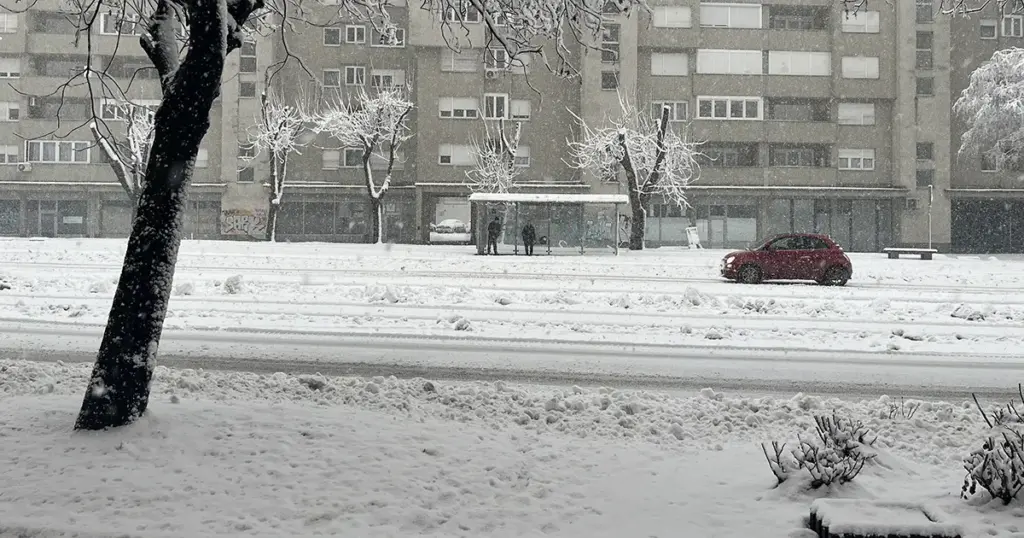 tuzla snijeg