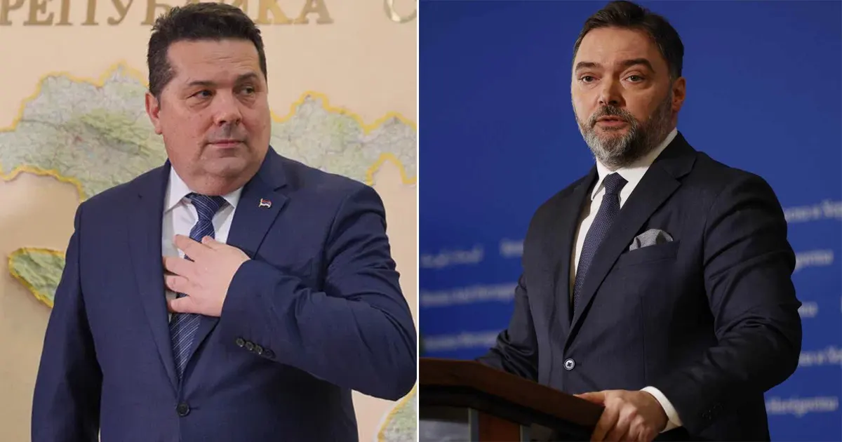 Staša Košarac i Nenad Stevandić