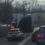 Sudar na izlazu iz tunela